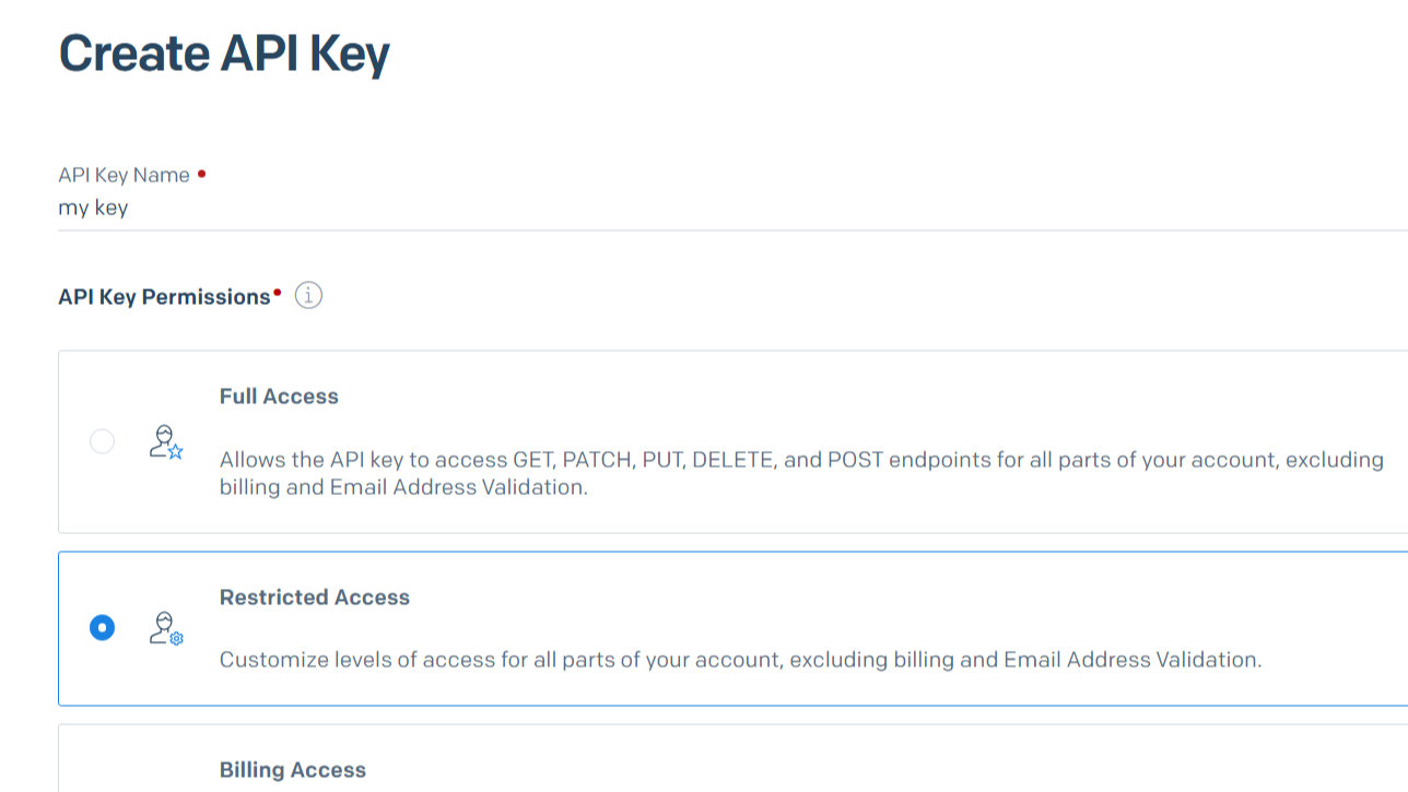 SendGrid API integration