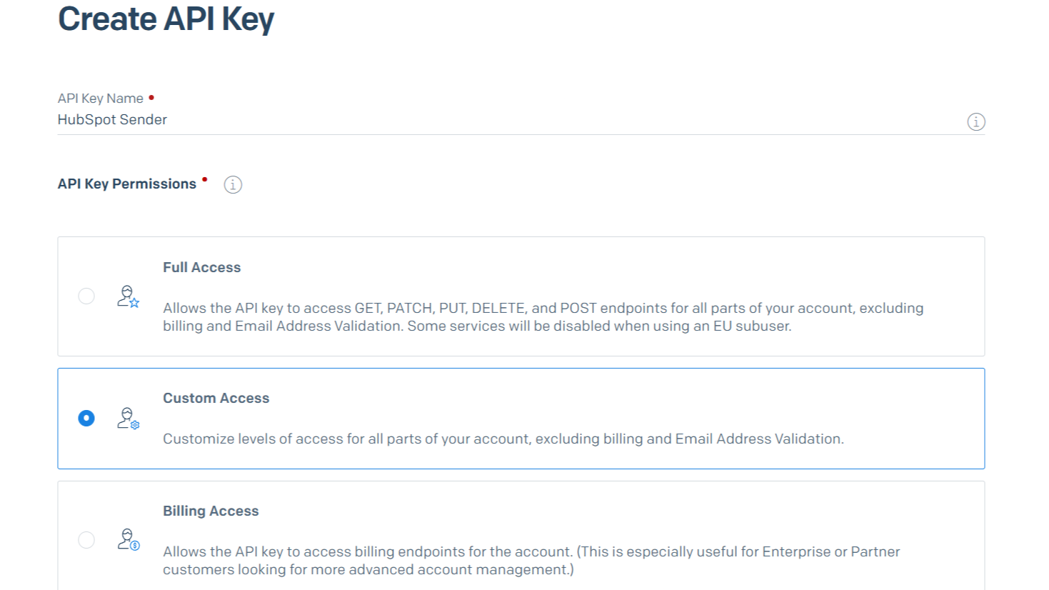 SendGrid API integration